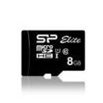 Silicon Power MicroSD kártya - 8GB microSDHC Elite UHS-1 U1 + adapter - SILICON POWER fotó