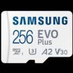 Samsung MicroSD kártya - 256GB MB-MC256SA/EU (EVO PLUS, microSDXC, UHS-I, R160, adapter, 256GB) - SA fotó