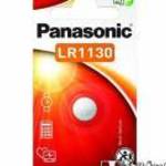 PANASONIC gombelem - 1db / csomag, LR1130EL, 1.5V, alkáli - LR-1130EL-1B - GYÁRI fotó