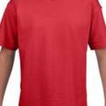 Csomag akciós póló (min. 5 db) Gyerek póló Gildan GIB64000 Softstyle Youth T-Shirt -S, Red fotó