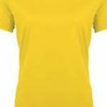 Női póló Proact PA439 Ladies' Short-Sleeved Sports T-Shirt -2XL, True Yellow fotó