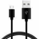 Micro USB töltőkábel 50cm Fekete - Reakció-D Kft. fotó