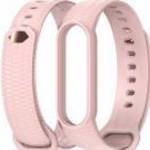 Xiaomi Mi Band 5/6 okoskarkötő Style szilikon pótszíj Pink fotó