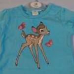 Disney Baby felső kék 3M (Bambi) fotó