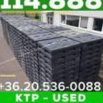 114.888 SYSTEM 2000 +36.20.536-0088 KTP Box használt összecsukható kartonplast -műanyag láda BigBox fotó