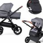 Petite & Mars Kombinált babakocsi 2in 1 Trails Ultimate Grey - PETITEMARS fotó