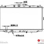 HONDA ACCORD 2.0 VÍZHŰTŐ 2003-2005 fotó