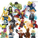 16 db-os Marvel Bosszúállók szuperhős mini figura szett fotó