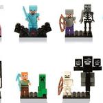 15 db-os Minecraft mini figura szett fotó