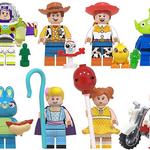 8 db-os Toy Story mini figura szett fotó