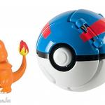 Pokemon labdába zárható mini Charmander figura fotó