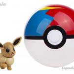 Pokemon labdába zárható mini Eevee figura fotó