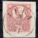 1871 réznyomat LÉKA bélyegzés Burgenland Austria Gudlin E3.12 / 300p (d14) fotó