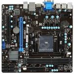 MSI A75MA-E35 FM-2-es alaplap PCI-E DDR-3 INT. VGA ALAPLAP + FM-2-es 2MAGOS A-4 4000 PROCI + HŰTŐ fotó