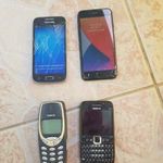 Retro Mobiltelefon csomag Apple iPhone 7 32GB Nokia 3310 E63 Samsung régi mobilok egyben! fotó