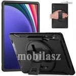 SAMSUNG Galaxy Tab S9 Ultra), Tab S8 Ultra, Tablet tok, Erősített, Kitámasztható, Fekete fotó