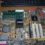 ASUS P5GD1 alaplap+2*512 400Mhz Kingston ram+Intel 3Ghz proci fotó