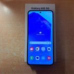 Samsung Galaxy A55 5G 8/128GB Dual Újszerű Blue Garis ! fotó