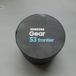 Samsung gear S3 frontier okosóra dark grey doboz fotó