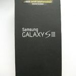 Samsung galaxy S3 GT-I9300 sapphire black doboz fotó