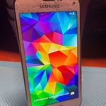 Samsung S5 MINI TELEFON - független - töltővel - REPEDT müködőképes fotó