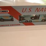 Matchbox _ Kenworth Cabover Racing Transport Set " U.S. Navy " - Code 3 fotó