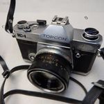 TOPCON IC-1 AUTO FÉNYKÉPEZŐGÉP TOPCON TOKYO KOGAKU 50 MM OBJEKTÍVVEL RETRO RÉGI FILMES fotó