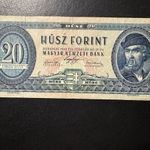 20 forint 1947. NAGYON SZÉP BANKJEGY!! RITKA!! fotó