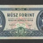 20 forint 1949. EF!! NAGYON SZÉP BANKJEGY!! RITKA!! fotó