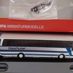 Setra S215 HD - "Reiser Reisen; Ebersberg" - Herpa 314701 - 1: 87 (H0) busz modell fotó