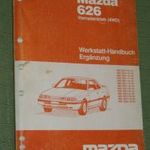 Könyv, MAZDA 626 4WD, komplett, benzin, dízel, műhely, szerviz könyv 1990. német fotó