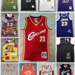 Új MITCHELL & NESS NBA MEZ Mezek LEBRON JAMES VINTAGE RETRO LOS ANGELES LAKERS CLEVELAND CAVALIERS fotó