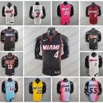 Új NIKE AIR JORDAN NBA MEZ Mezek MIAMI HEAT HERRO ROBINSON BUTLER WADE JAMES OLADIPO INGYEN POSTA fotó