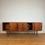 Dán teak sideboard retro tálalószekrény fotó