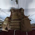 Molle taktikai mellény (airsoft) khaki fotó