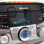 Sharp CD-661 igen nehéz nagy teljesítményű hifi RDS rádió tuner - cd - erősítő AUX 180W fotó