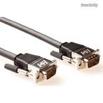 ACT High Performance VGA cable male-male with metal hoods 20m Black AK9073 fotó