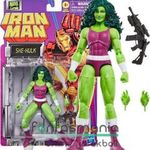 16 cm-es Marvel Legends 90s Iron-Man Animated - She-Hulk / Amazon extra mozgatható végtagokkal és ke fotó