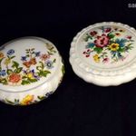 AYNSLEY ÉS COALPORT GYÖNYÖRŰ PORCELÁN BONBONIER X fotó