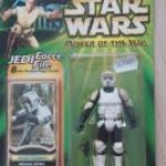 Star Wars figurák - BONTATLAN, Scout Trooper, Power of the Jedi, 2001 fotó