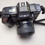 MINOLTA 5000 AF RÉGI FÉNYKÉPEZŐGÉP RETRO AUTOFOCUS AF POWER ZOOM 35-80 MM OBJEKTÍV fotó