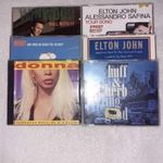 6 darabos Maxi-CD csomag ( Elton John -Donna Summer -Moby - Steve Winwood - stb. ) 1.forintról fotó