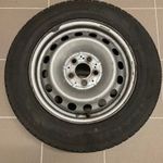 4db szerelt kerék: 6, 5x16'' 5x112 ET60 (Mercedes) acélfelni + 205/65R16C téli gumi fotó