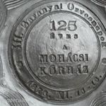 EMLÉKTÁNYÉR RITKASÁG. III. BARANYAI ORVOSNAPOK. 1973.XI.15-16. 125 ÉVES A MOHÁCSI KÓRHÁZ. fotó