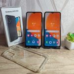 Samsung Galaxy A23 5G 128GB 4GB RAM kártyafüggetlen + dual simes okos készülékek, újszerűek, 2-db! fotó