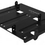 AXAGON RHD-435 4x2.5" SSD/HDD or 2x2.5" SSD/HDD &1x3.5"HDD Bracket into 5.25" bay Black fotó