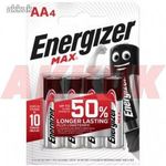 Energizer Max AA, E91 ceruza elem, 4db/csomag fotó