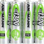 Ceruza akku AA, NiMH, 1, 2V 1300 mAh, 4 db, Ansmann maxE LR06, AA, LR6, AAB4E, AM3, 815, E91, LR6N fotó