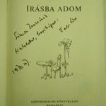 Tabi László: Írásba adom [1976] DEDIKÁLT SAJDIK FERENC RAJZAIVAL fotó