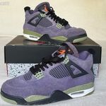 Nike Air Jordan 4 Retro Canyon Purple sneaker fotó